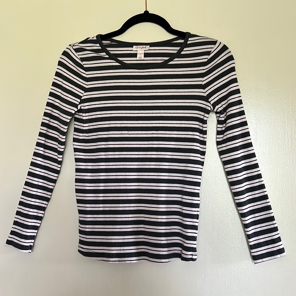 2 for 1! Cat & Jack long sleeves bundle girls 10/12